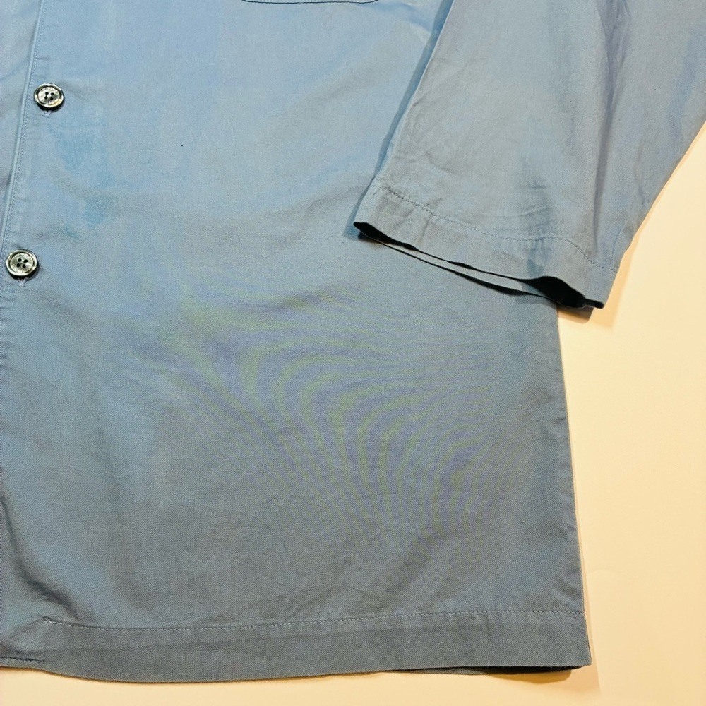 Polo Ralph Lauren Pajama Sleep Shirt Large Long Sleeve Blue - Picture 4 of 9